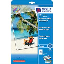 Fotopapir Premium A4 230g glossy t/inkjet pk/40 ark