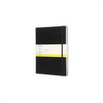 Notesbog MOLESKINE Classic hard ulinieret XL, 19 x 25 cm, sort