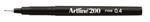 Artline 200, finmeliner 0,4 mm Fine -sort