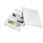Organizer boks Click&Store mellem hvid